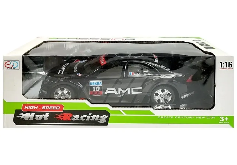 sportski auto amc na daljinsko upravljanje 1:16 crni - slika 7