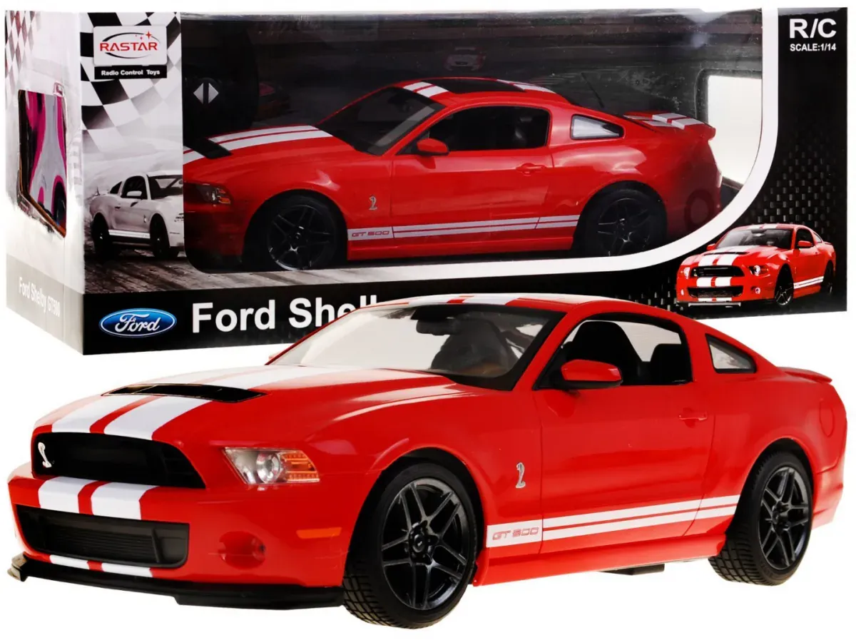 Rastar Ford Shelby GT500 na daljinsko upravljanje 1:14 crveni - Pribislavec