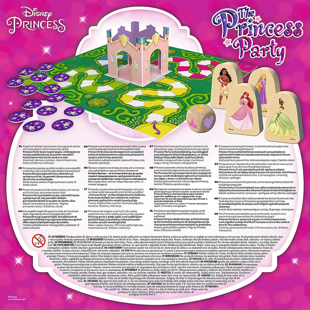 društvena igra disney the princess party - slika 4