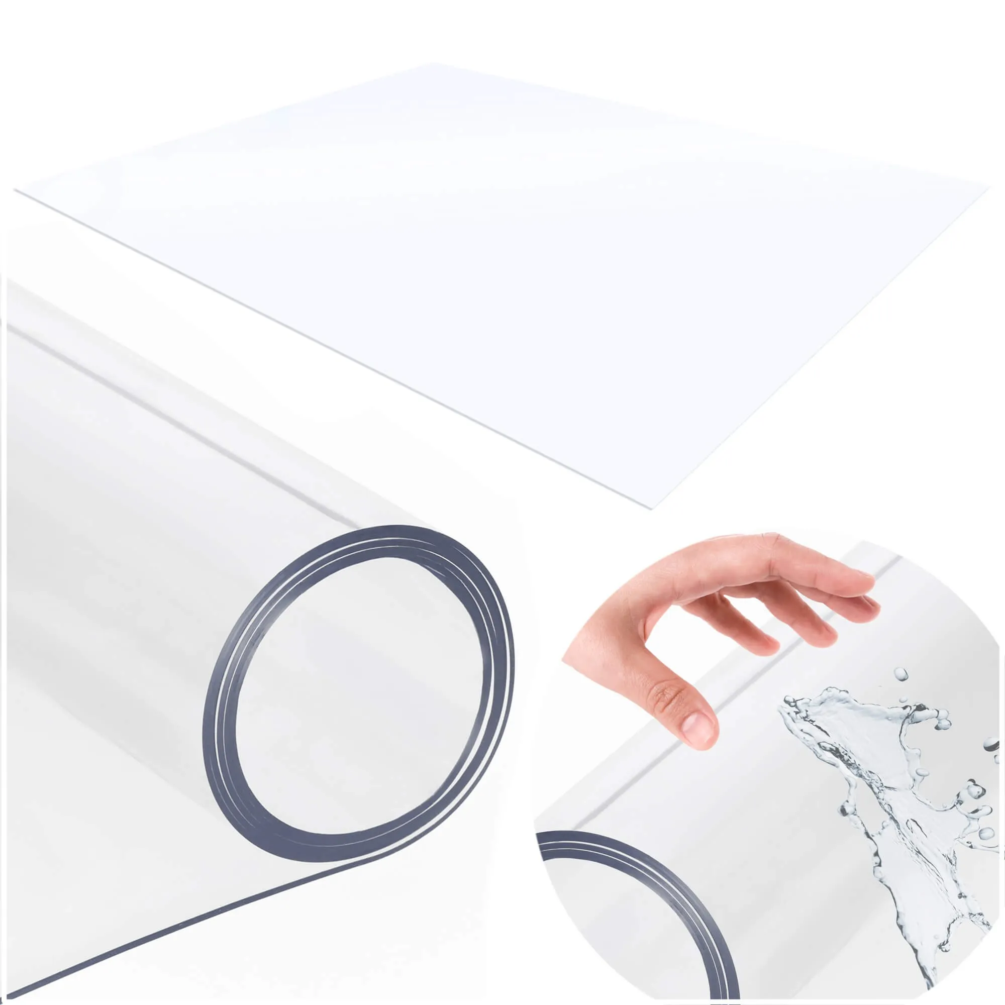 prozirna podloga za pod 102 cm x 125 cm x 1 mm - slika 5