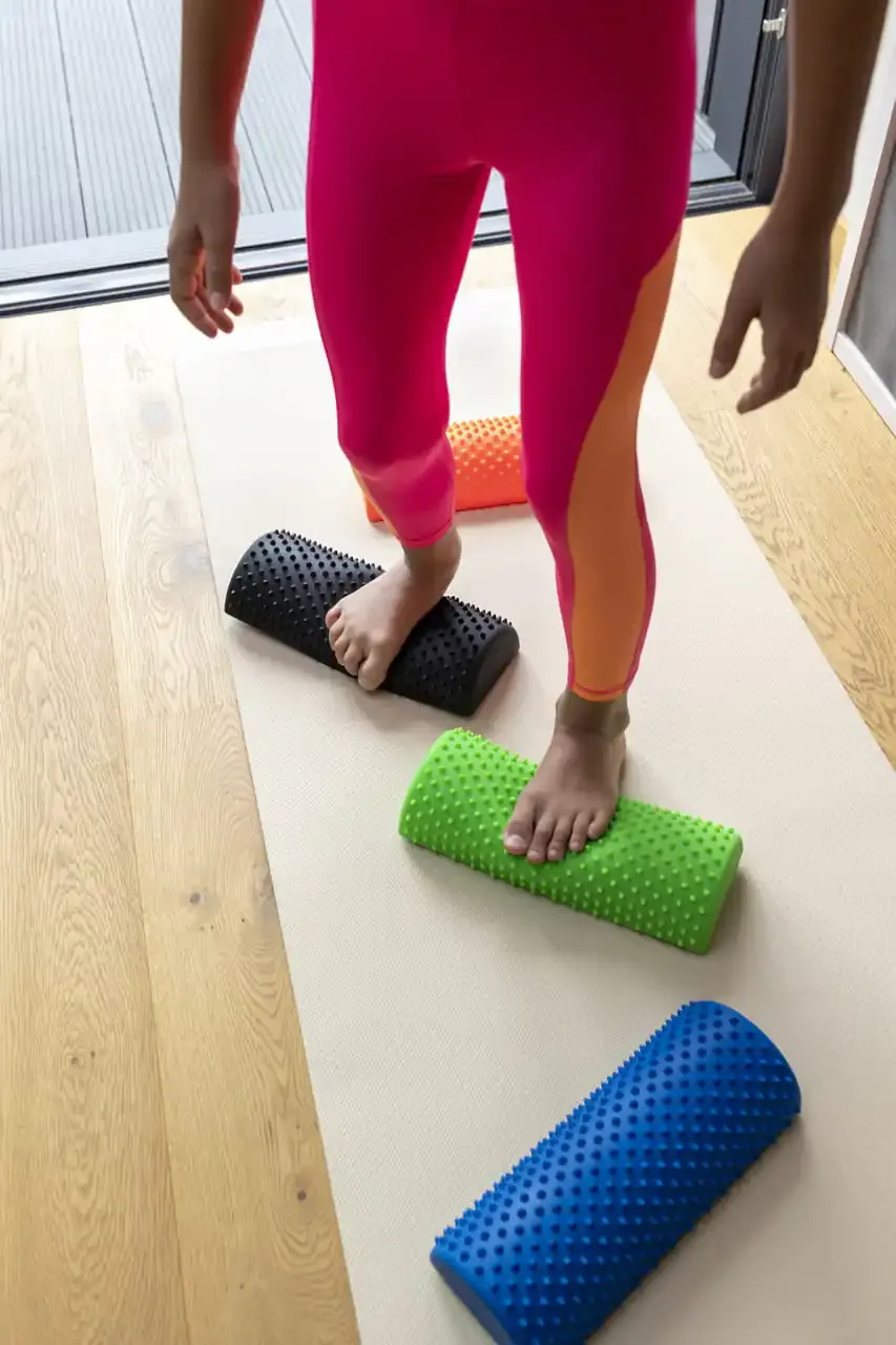 tullo senzorički valjak s kvržicama plavi 30cm - slika 5