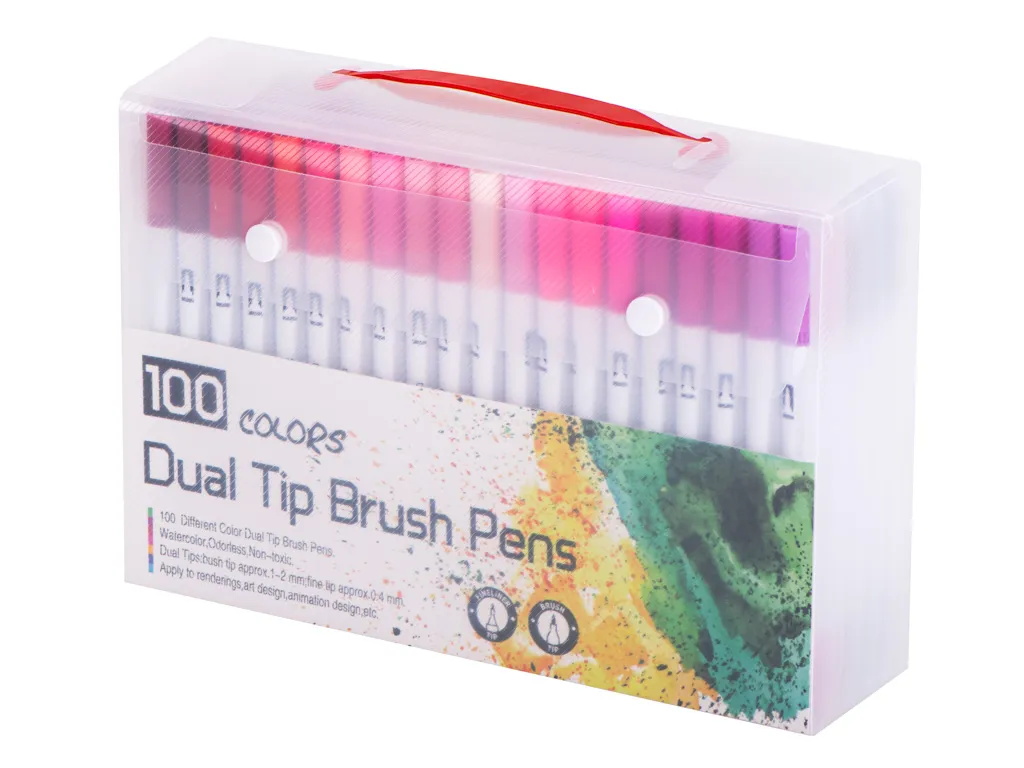 veliki set dvostranih markera 100 komada - slika 9