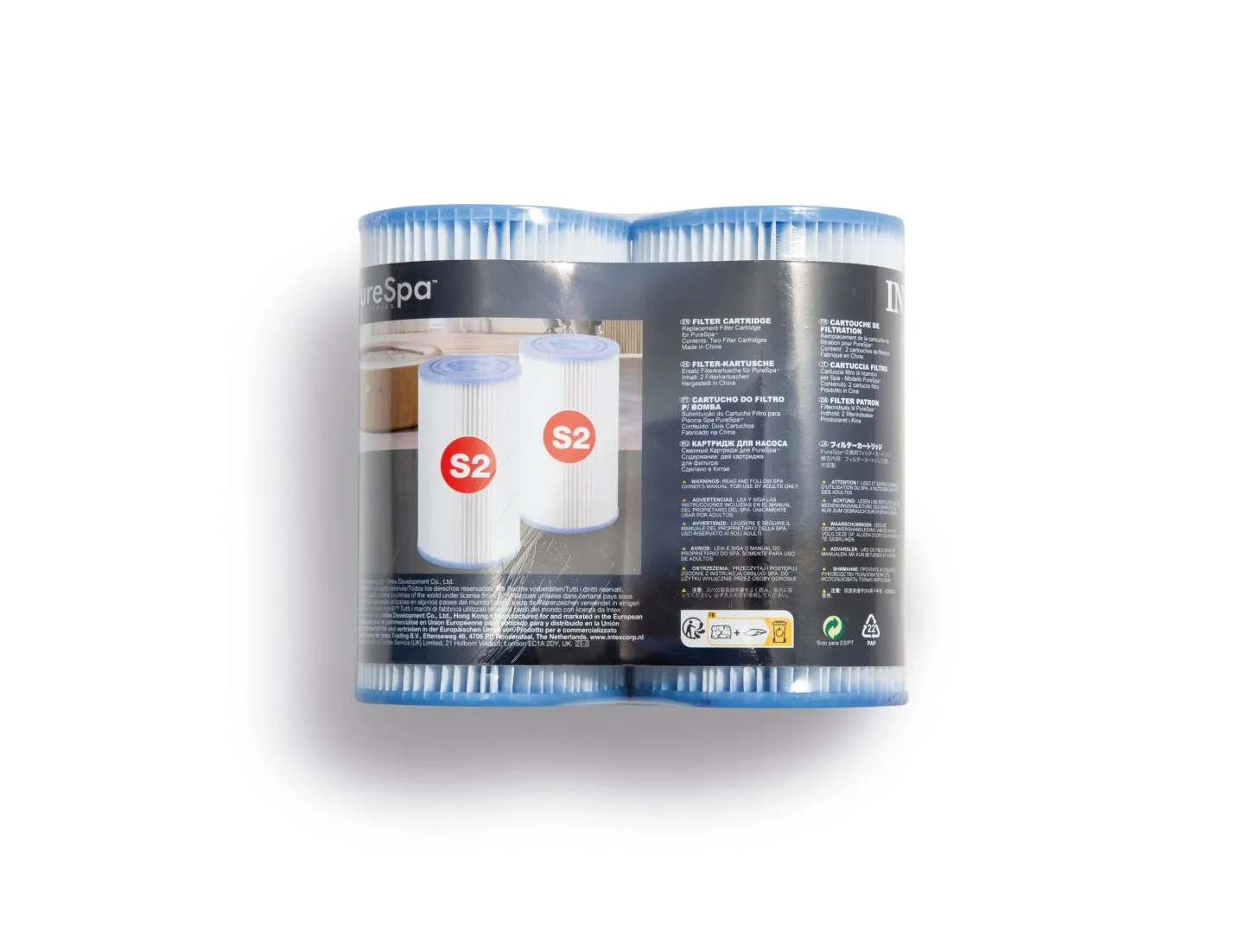 filter za pumpu pure spa tip s2, set od 2 komada, intex 29012 - slika 3