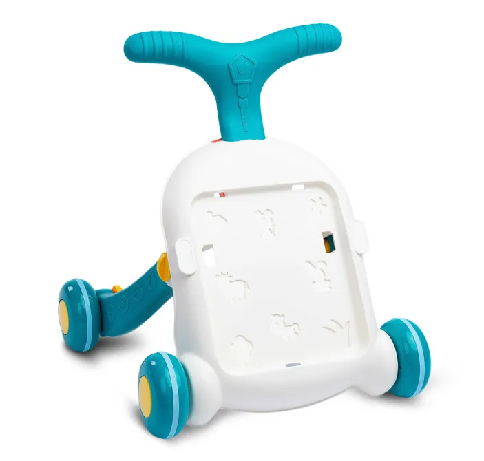 toyz 2 u 1 guralica i stol za igru tirkizna - slika 5