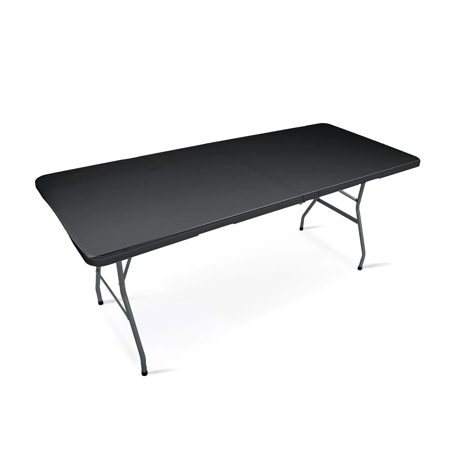 sklopivi vrtni ugostiteljski stol 180 cm plonos crni - slika 9