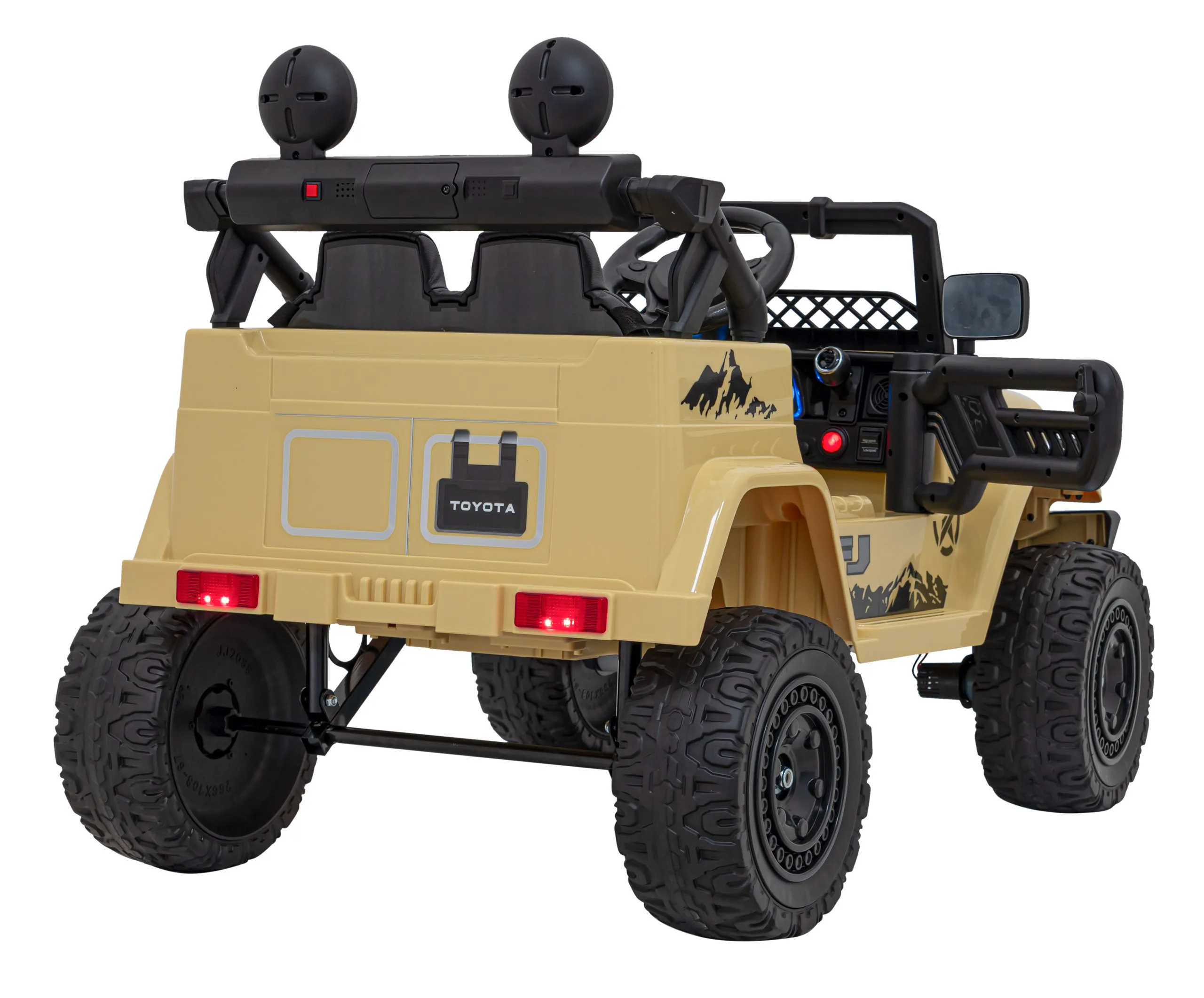 toyota fj cruiser, auto na akumulator, bež - slika 8