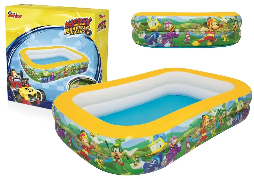 bestway dječji bazen na napuhvanje mickey mouse 262 x 175 x 51 cm - slika 2