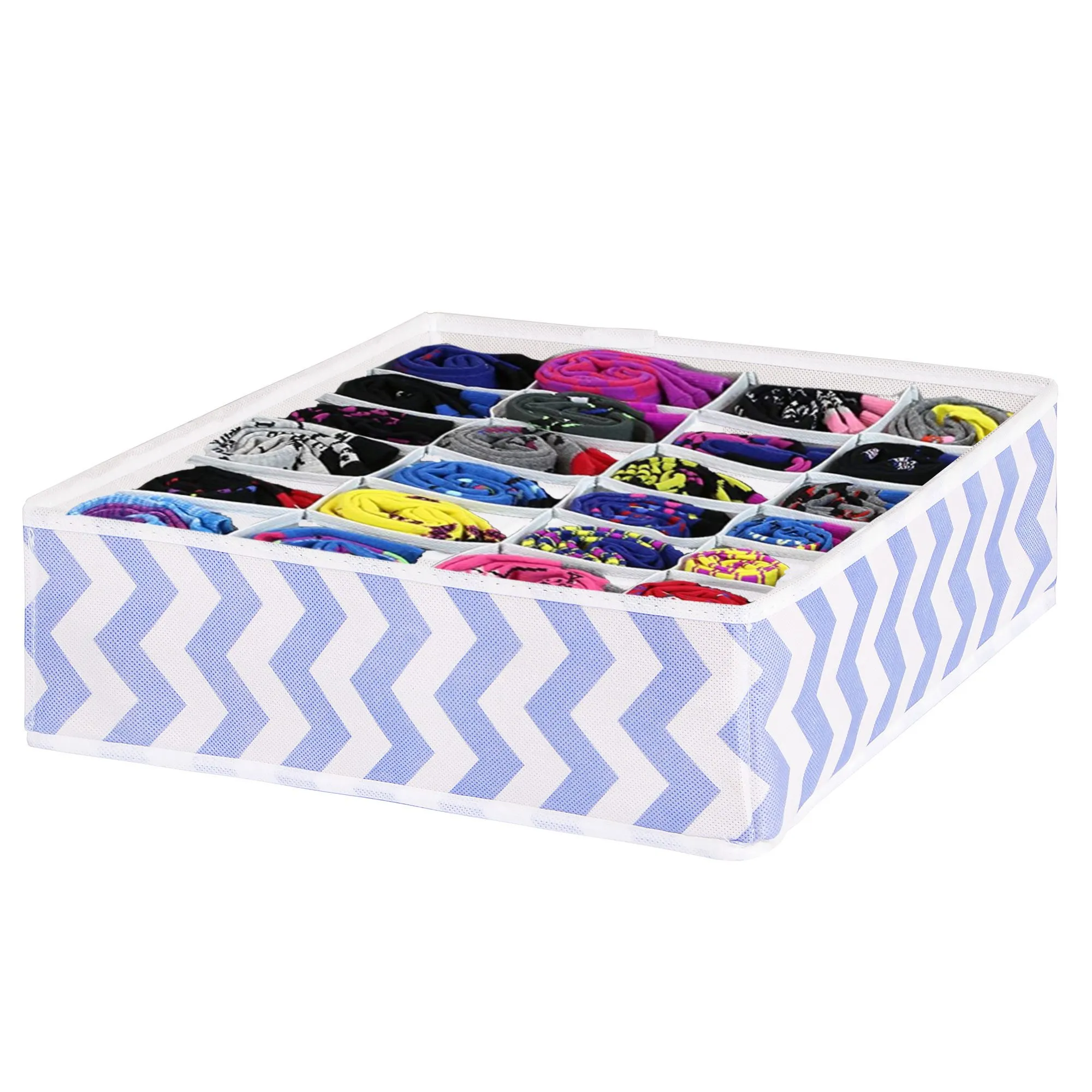 organizator ladica, bijelo-ljubičasti - slika 10