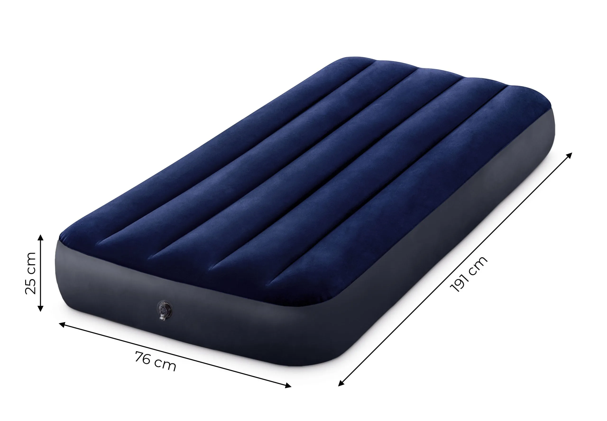 madrac na napuhavanje 191x76 cm krevet za spavanje velur intex 64756 - slika 6