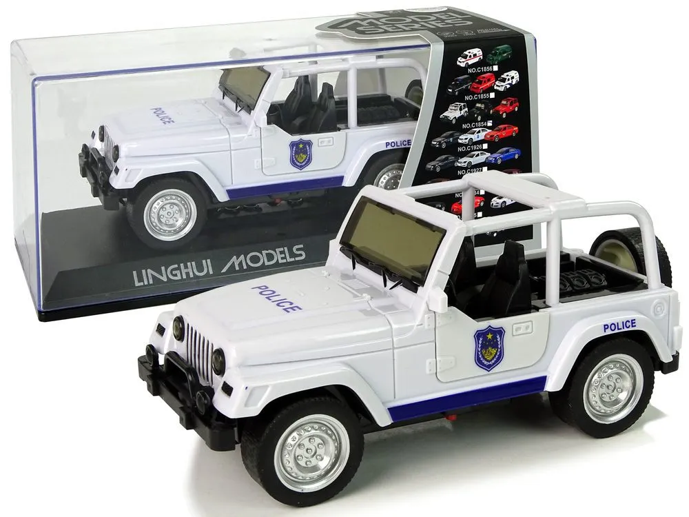 terensko policijsko vozilo bijelo - slika 3