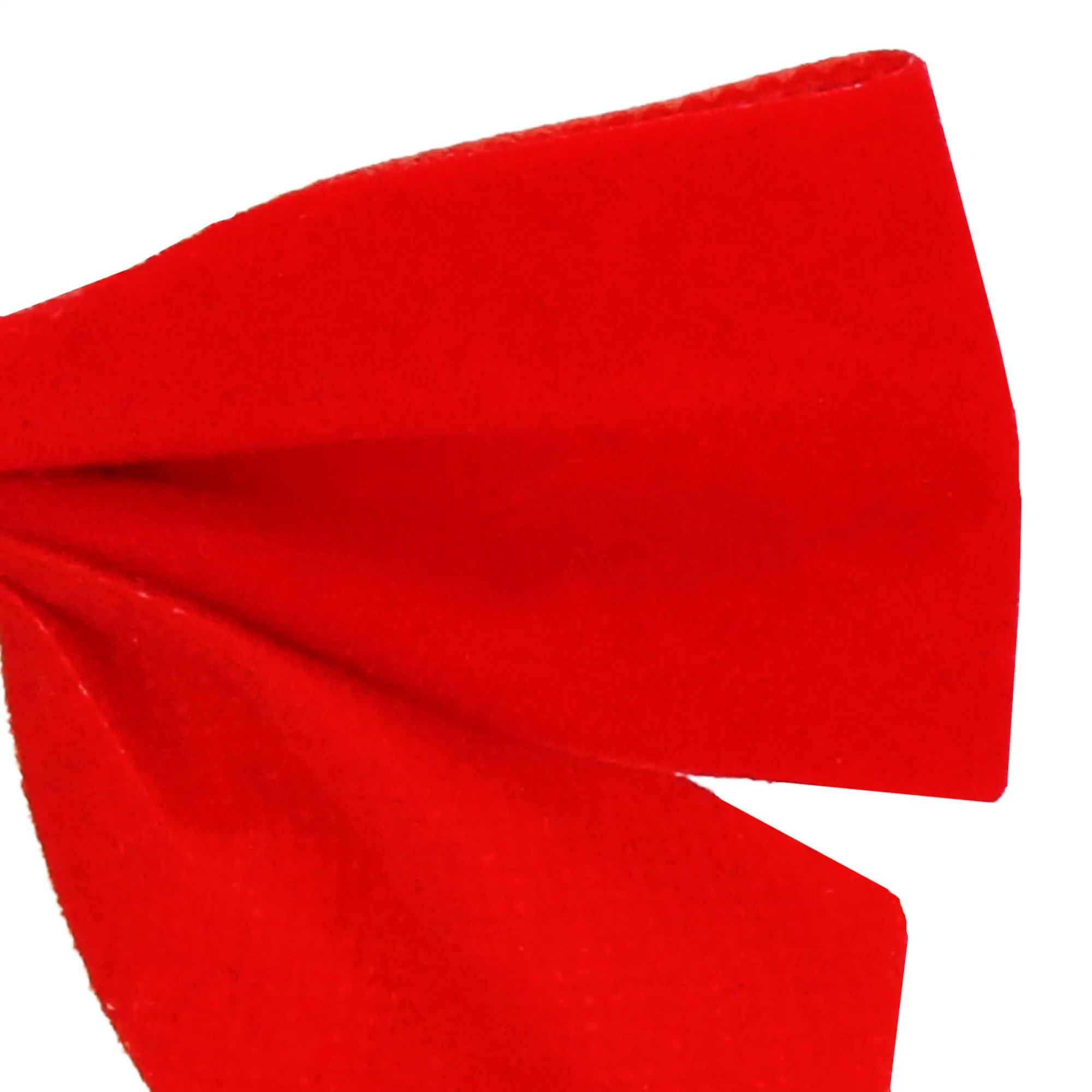 božićne mašne 9,5 × 7,5 cm – set 6 komada crvene - slika 8