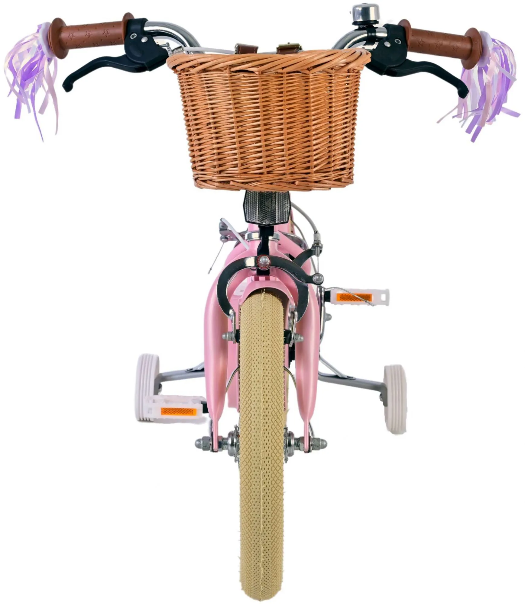 volare blossom kids 14" s dvije ručne kočnice rozi - slika 8