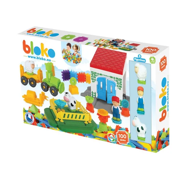 mochtoys set bloko farme 100 el. + 3 figure - slika 4