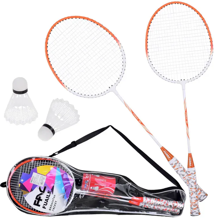 set za badminton u torbici sa zatvaračem reketi + loptice sp0819 - slika 2