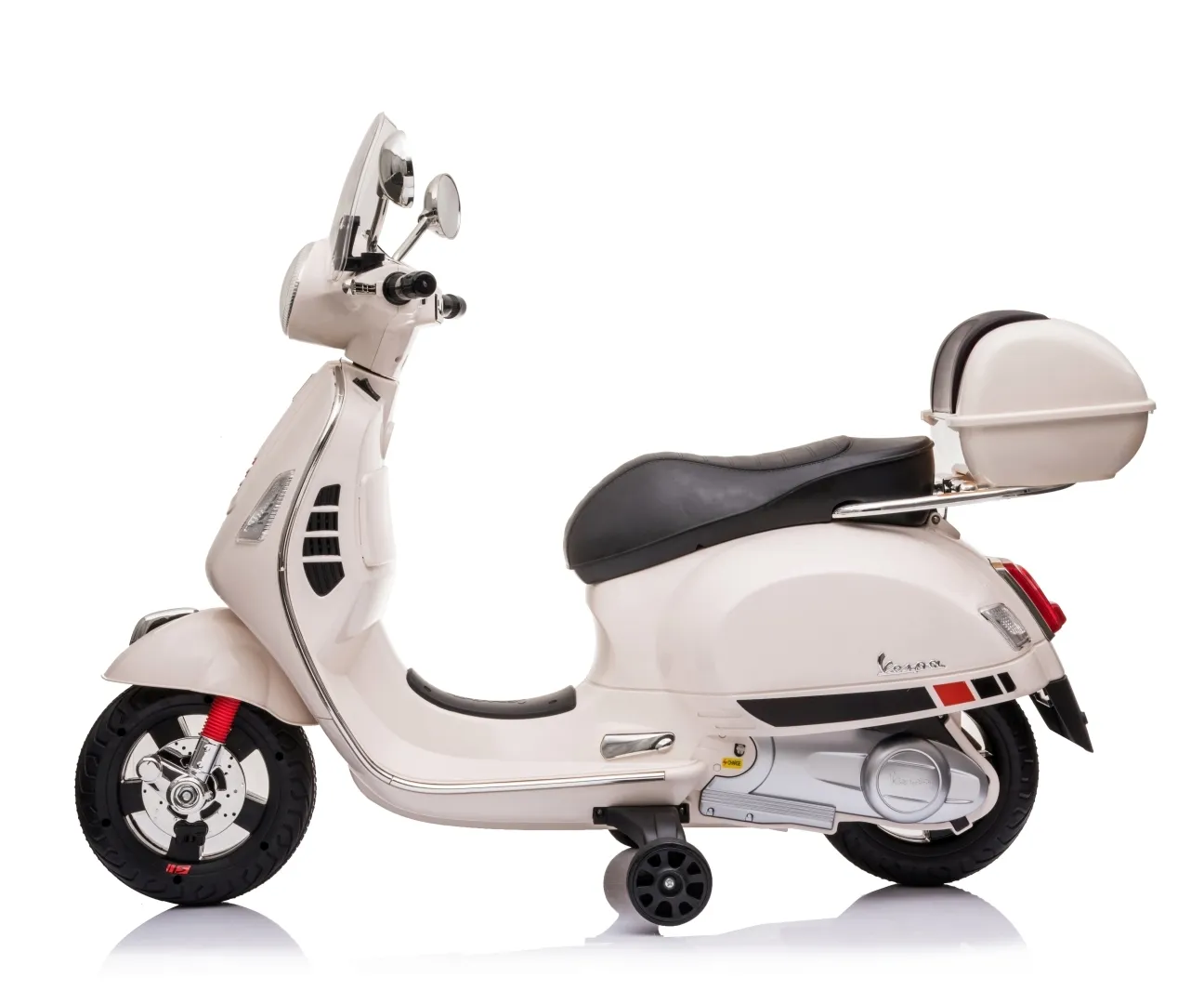 vespa gts super white vozilo na akumulator - slika 4