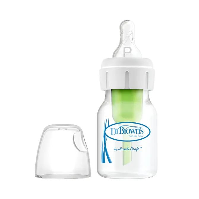 dr. brown’s natural flow® 2 oz/60 ml pp uske + bočica, 1 paket s bradavicom za nedonoščad - slika 2