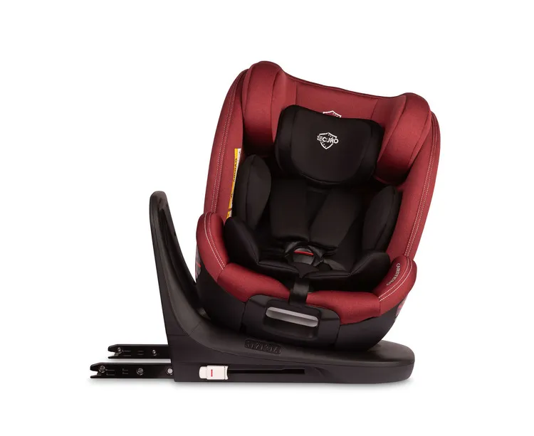 autosjedalica securo i-size bordo crvena (40-150) - slika 8