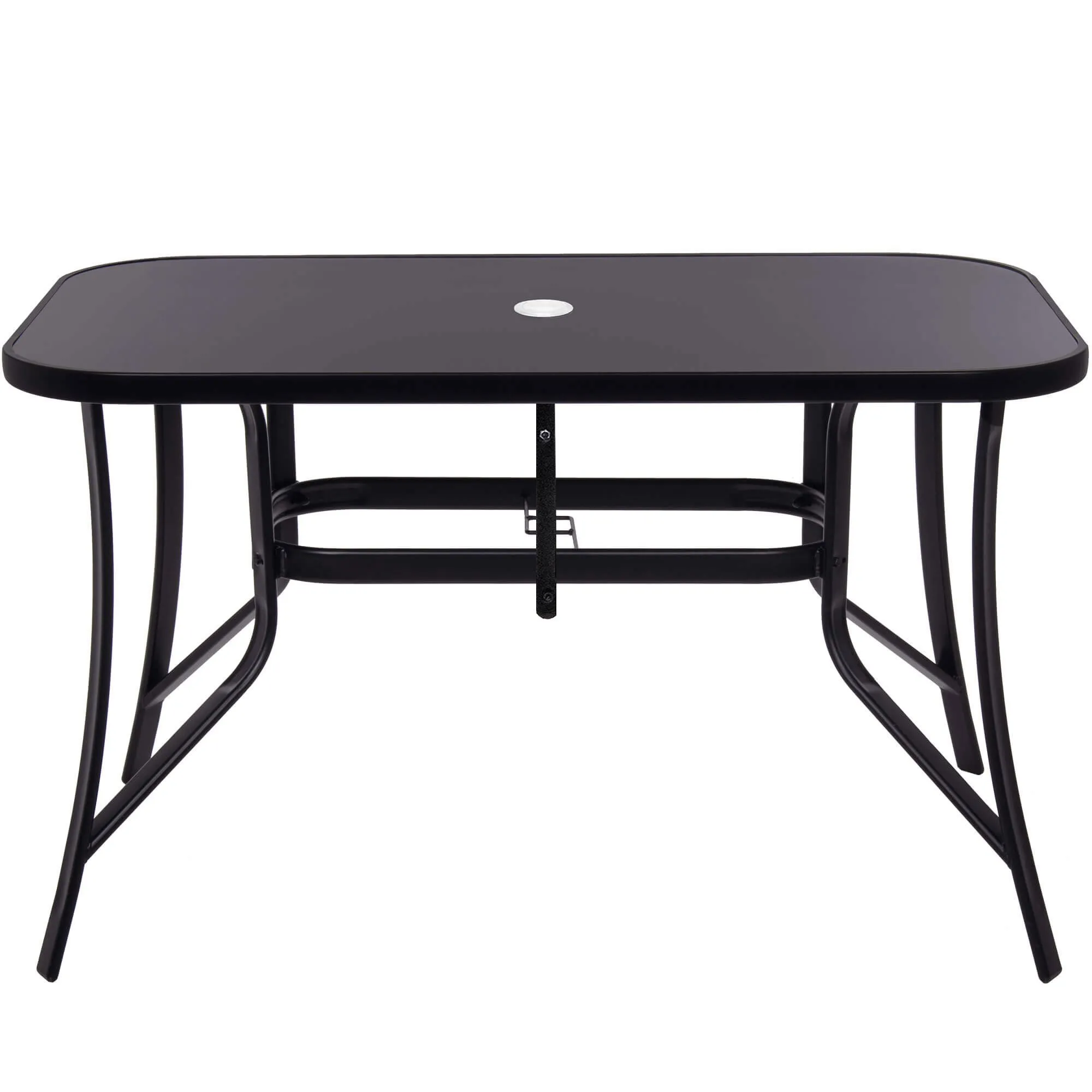 vrtni stol 150 x 90 cm crni - slika 6