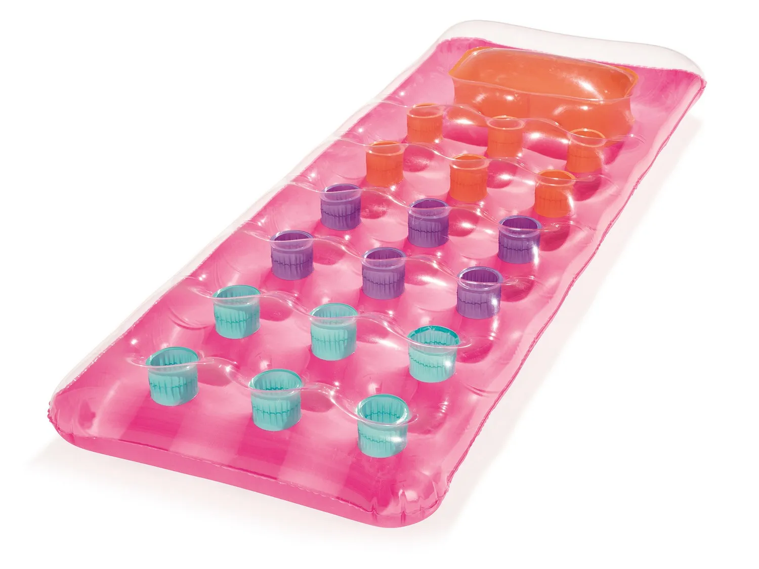 madrac za plažu s prozorom 188 x 71 cm bestway pink - slika 5