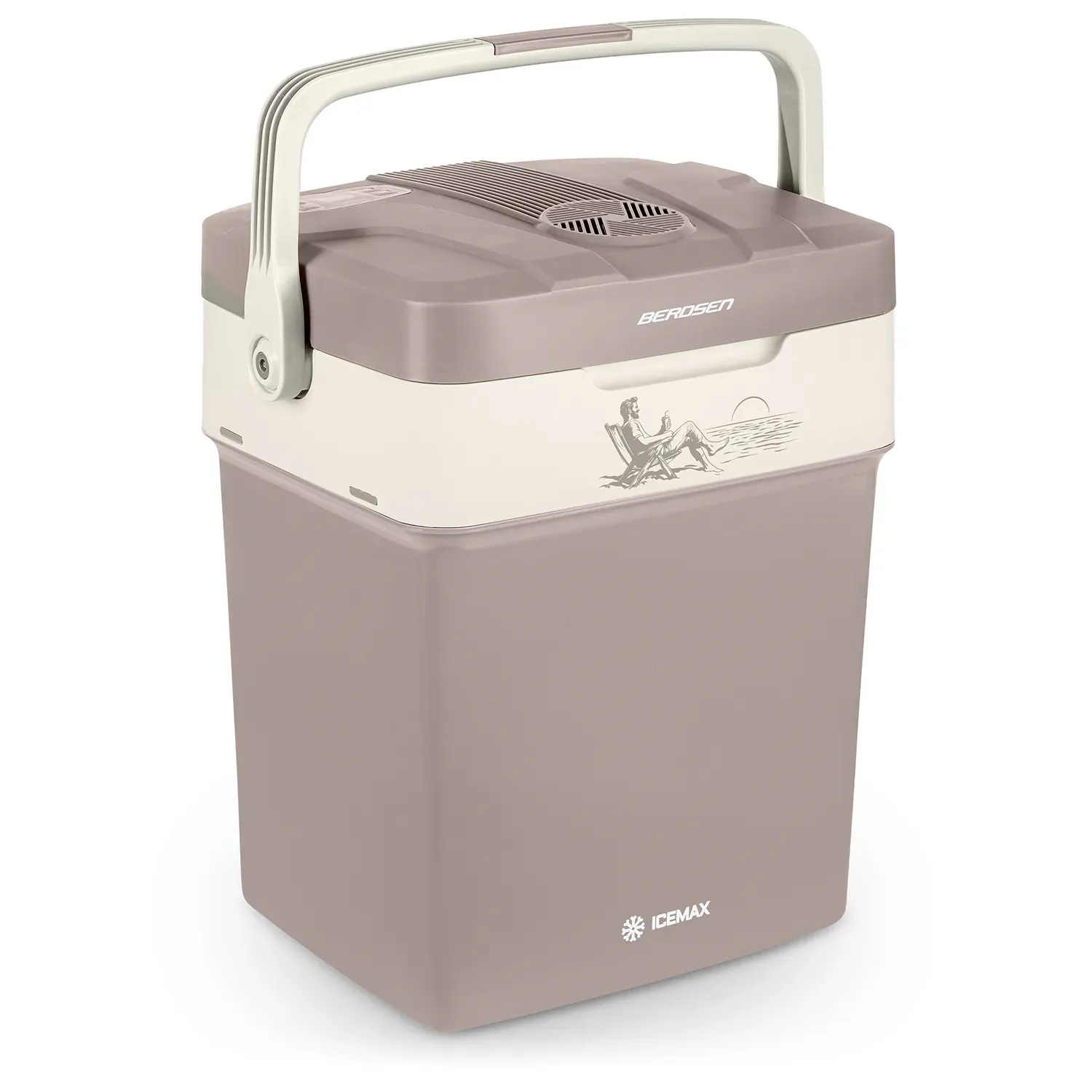 berdsen icemax 29 litara hladnjak eco načina rada - tamno sivi - slika 3