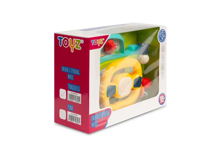 toyz obrazovni volan - tirkizni - slika 8