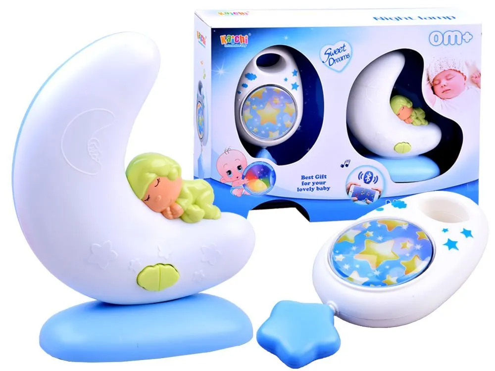 2u1 set - noćna lampa i prijenosna glazbena kutija za bebu - slika 3