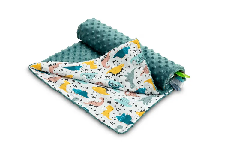 sensillo lagana minky deka 75x100cm dinosauri - slika 3