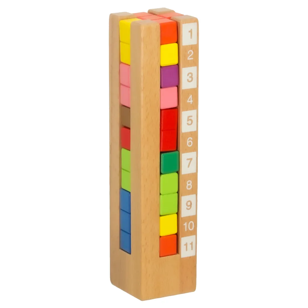 catamino drvene edukativne kocke u boji - slika 4