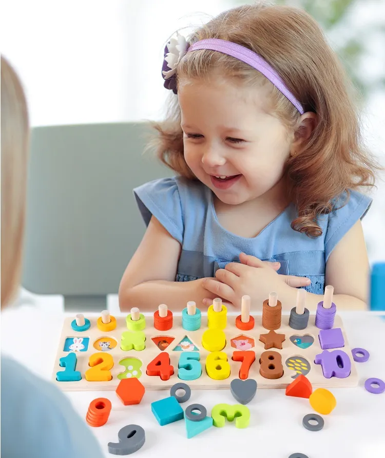 ecotoys edukacijski abakus 3u1 - slika 7