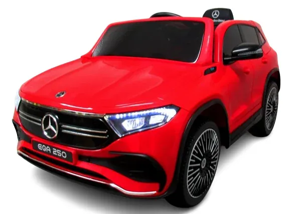 mercedes eqa red auto na akumulator daljinski upravljač eva, koža - slika 2