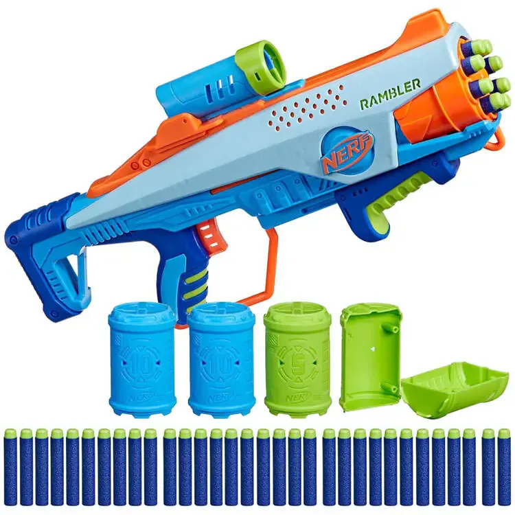 Nerf Elite Junior Rookie Pack – bacač s 32 metka i mete za precizno gađanje - Pribislavec