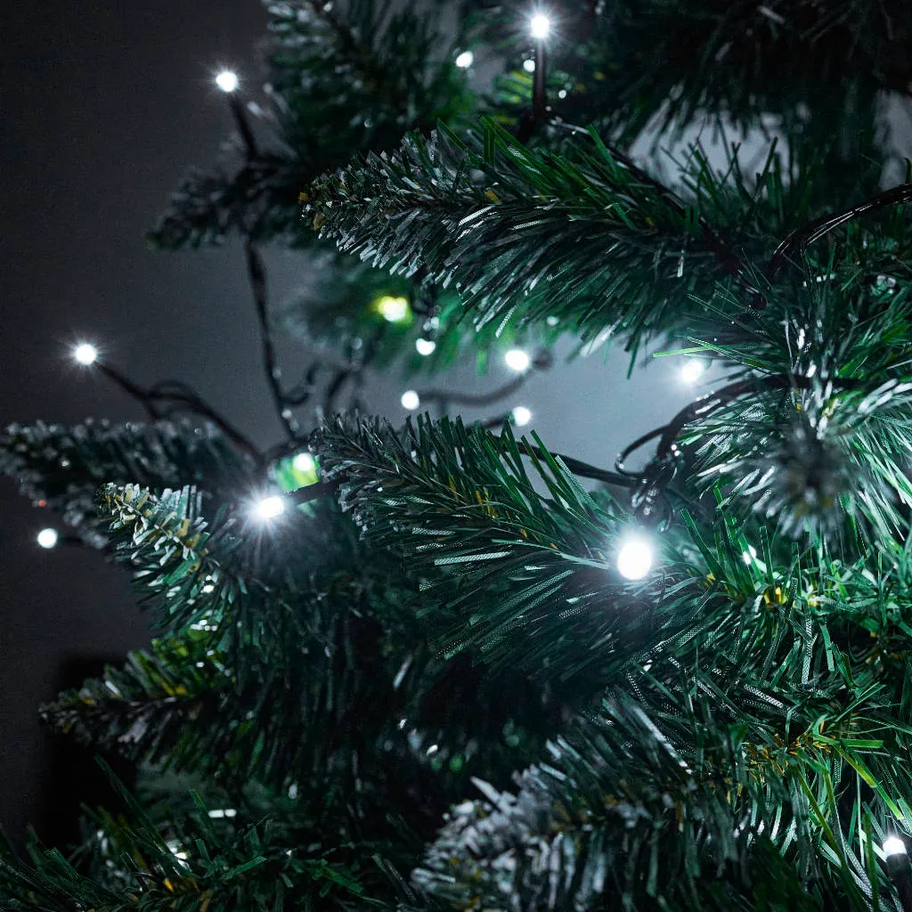 100 led svjetla 10m hladna bijela - slika 7