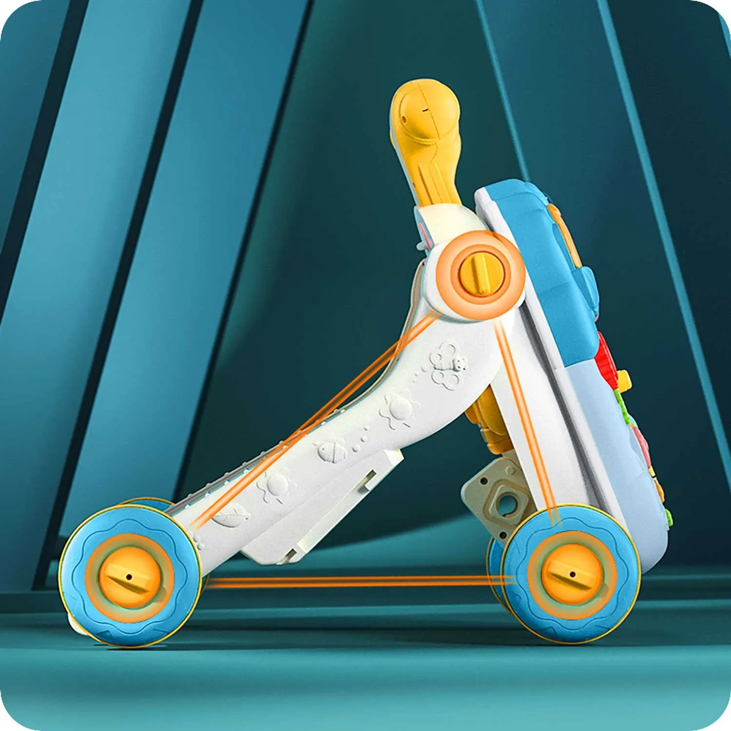 ricokids edukativna guralica za djecu, zelena - slika 8