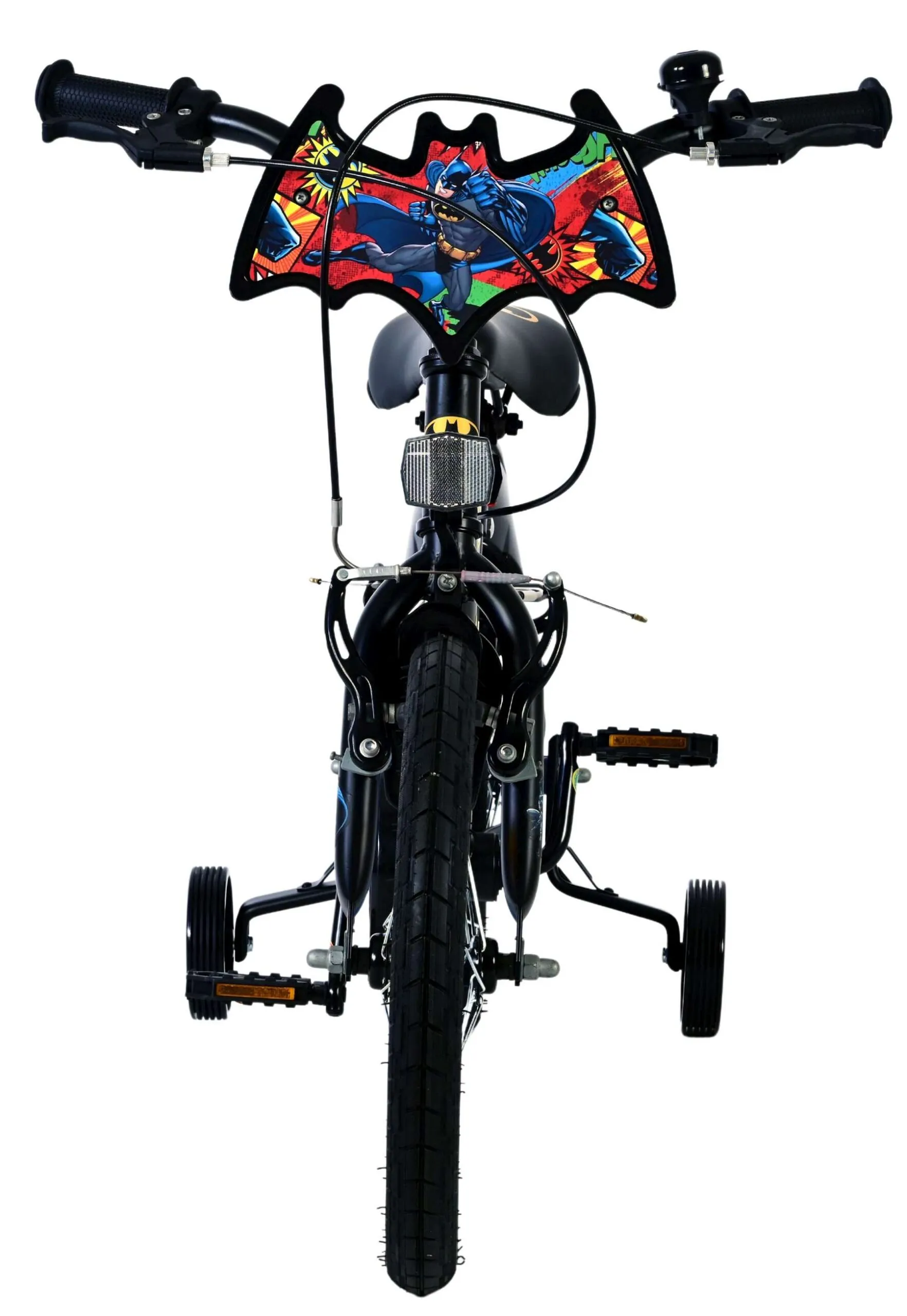 volare dječji bicikl batman 16″ crne boje, s dvije ručne kočnice - slika 7