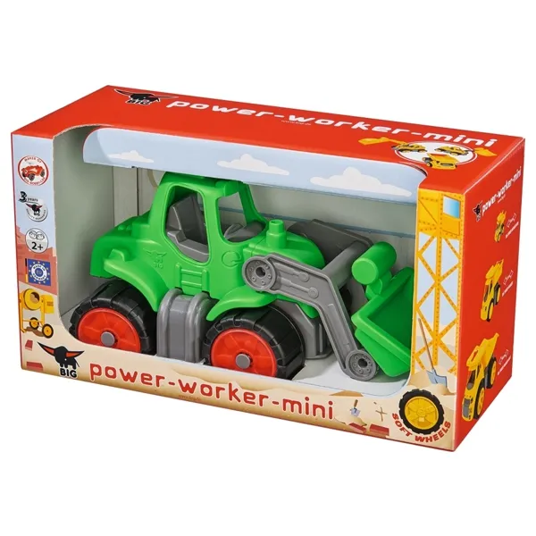 big mini traktor - zeleni - slika 4