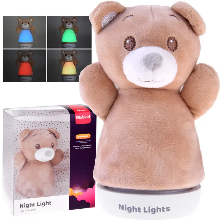 svjetleći medo noćna lampa - slika 2