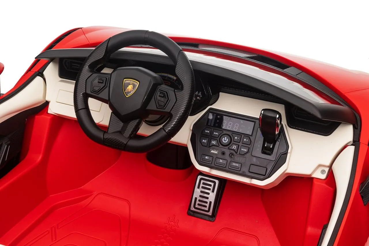 lamborghini sian auto na akumulator crveni - slika 3