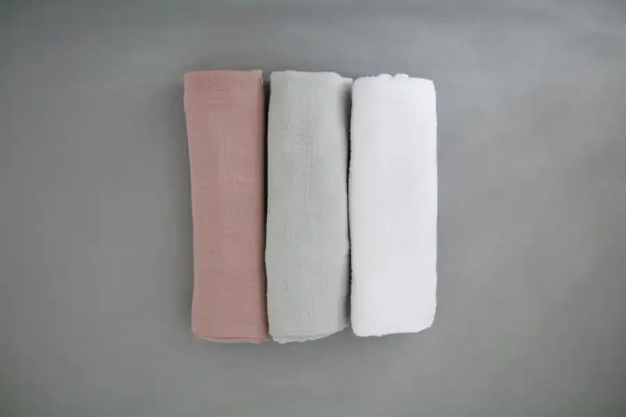 Organske muslin pelene 3pack Powder - Pribislavec