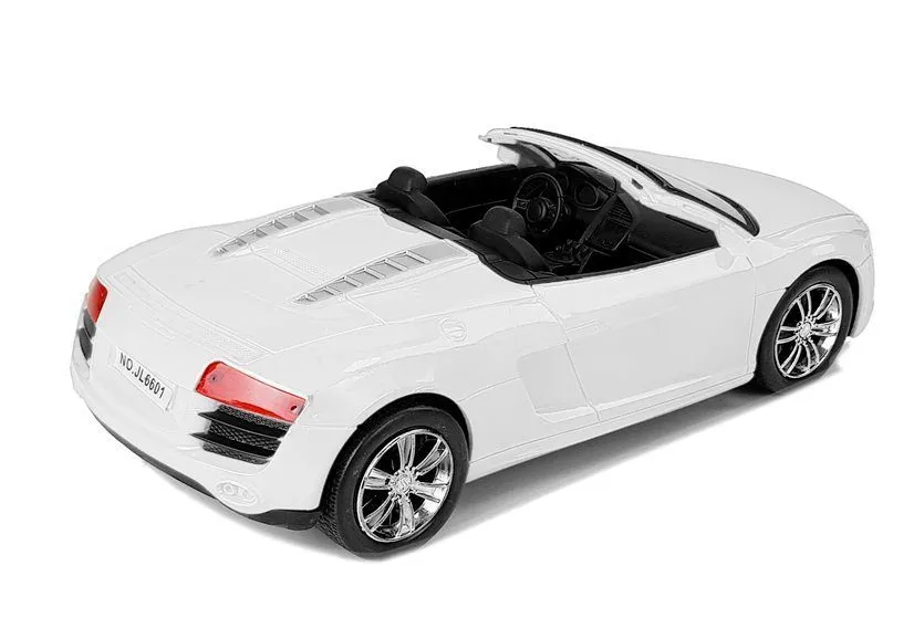dječji autić kabriolet 1:18 bijeli - slika 4