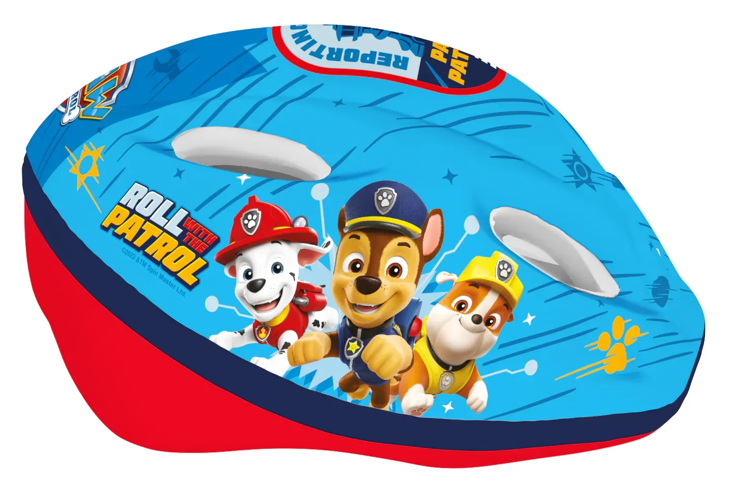 dječja biciklistička kaciga paw patrol plava - slika 4