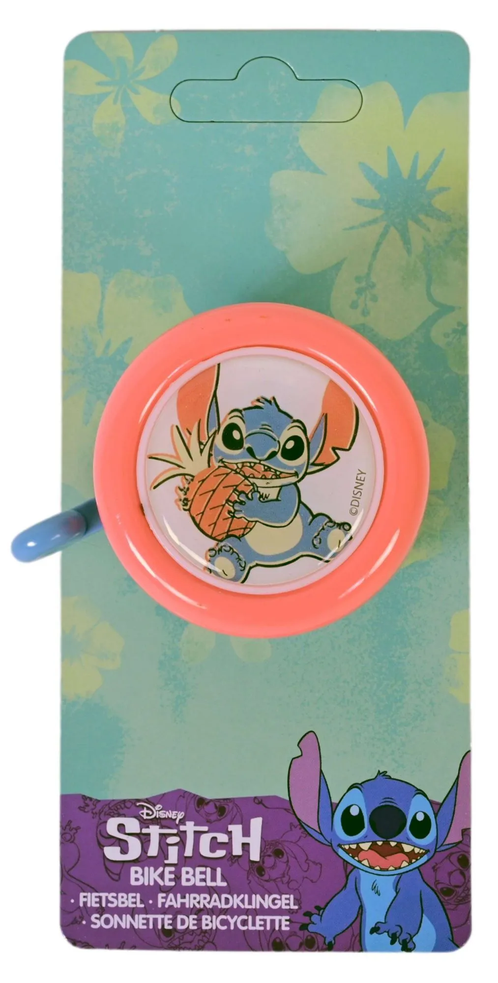 disney stitch zvono za bicikl koraljno plavo - slika 4