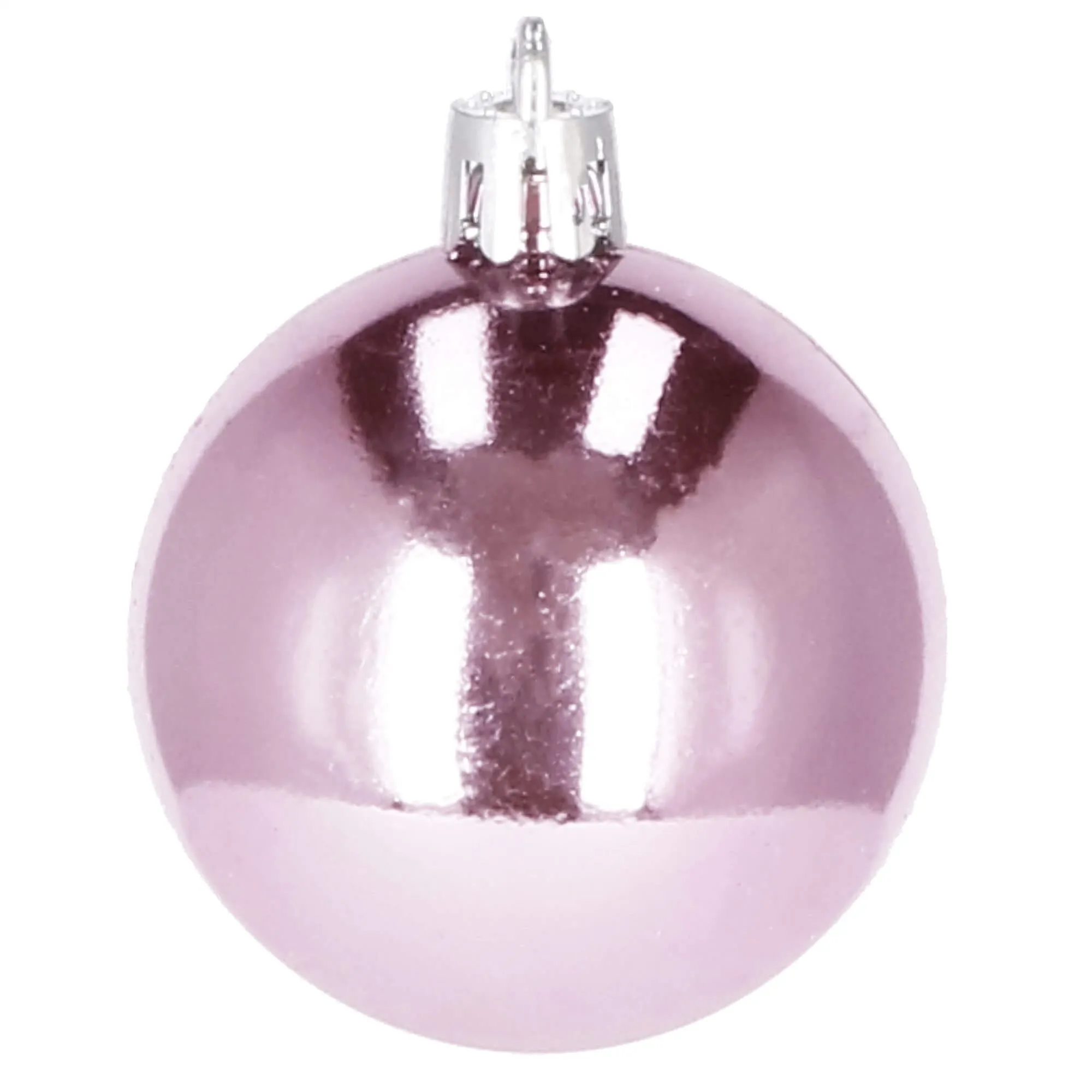 kuglice za božićno drvce 77 kom. , roze - slika 9