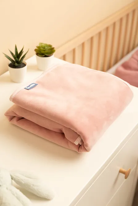 plišana deka 80x100 pink - slika 7