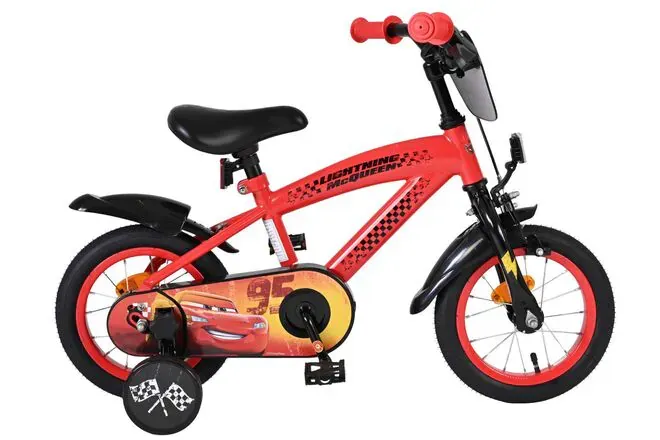 volare dječji bicikl disney cars 12″ crvene boje - slika 2