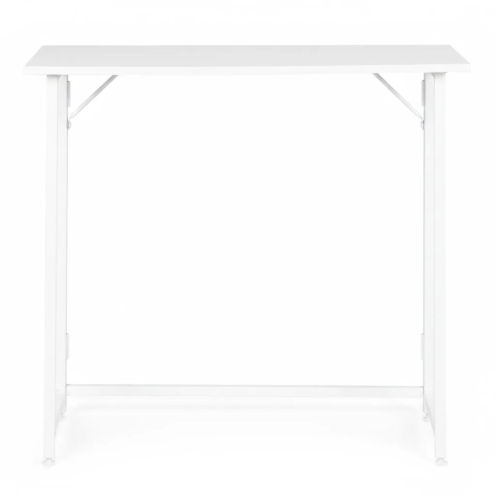 modernhome sklopivi stol 80 × 45 cm za laptop – bijeli - slika 5