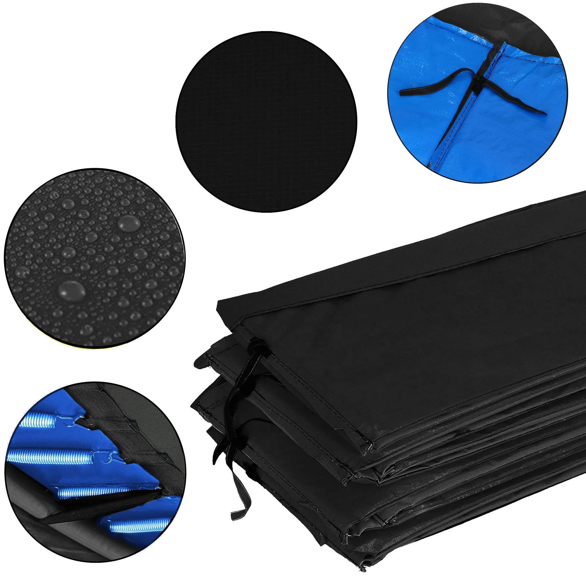 navlaka za trampolin 366cm crna - slika 4