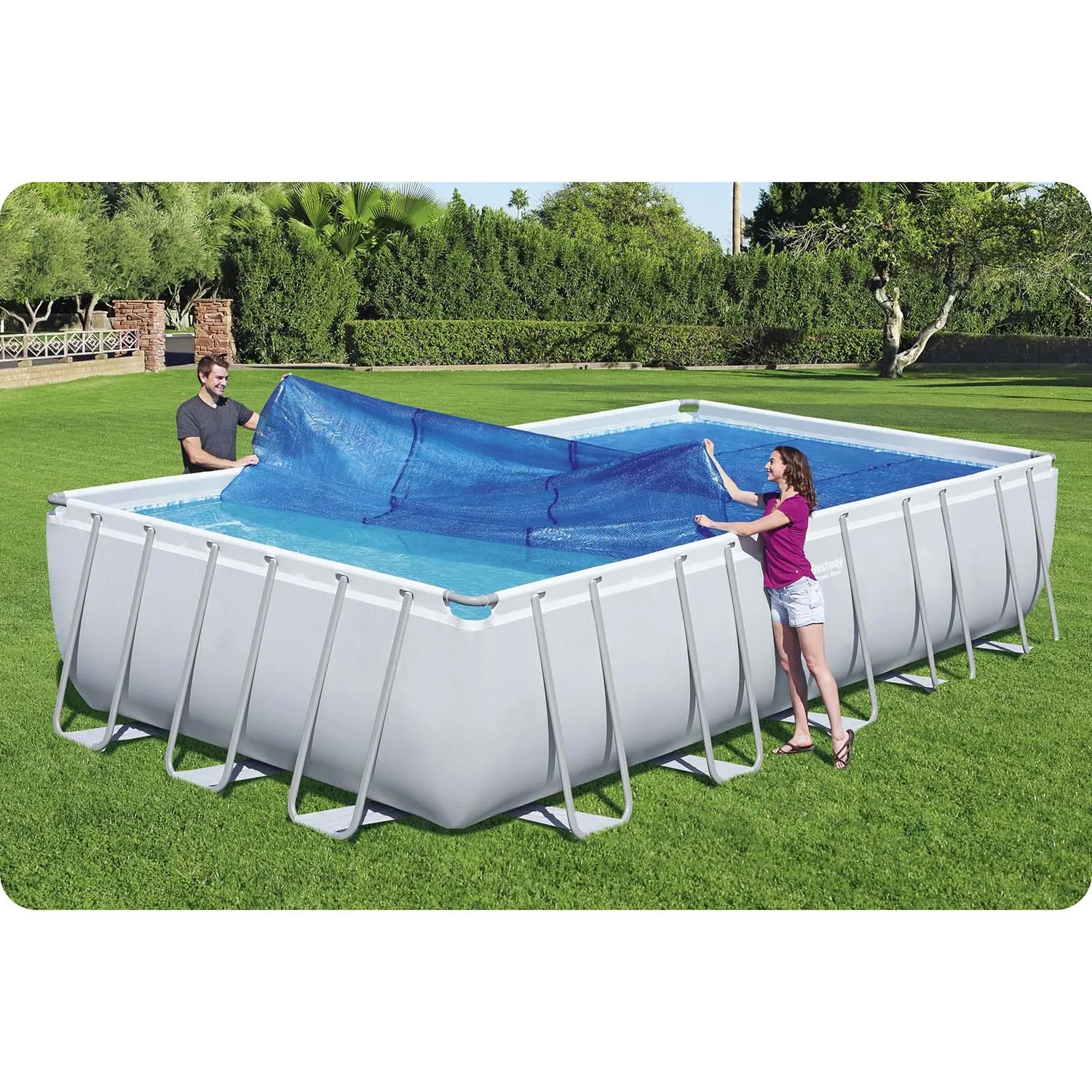 solarni pokrov za bazene 732 x 366 cm bestway 58228 - slika 3
