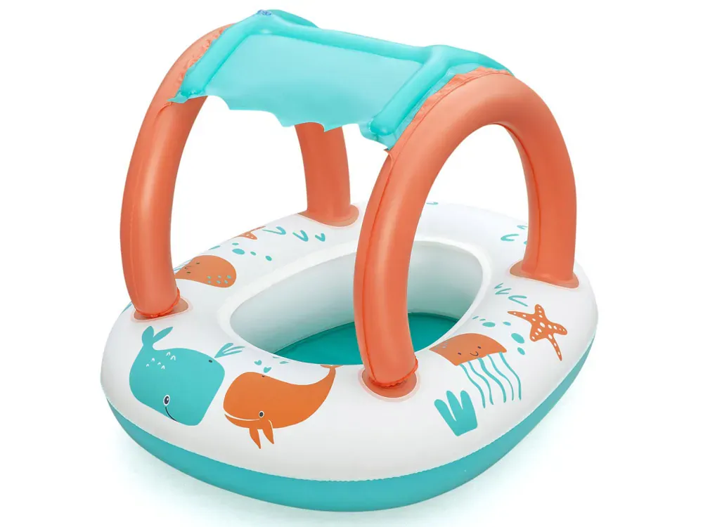 Bestway Napuhac Pontoon Comfort plišani čamac s odvojivim krovom i dnom 34203 - Pribislavec