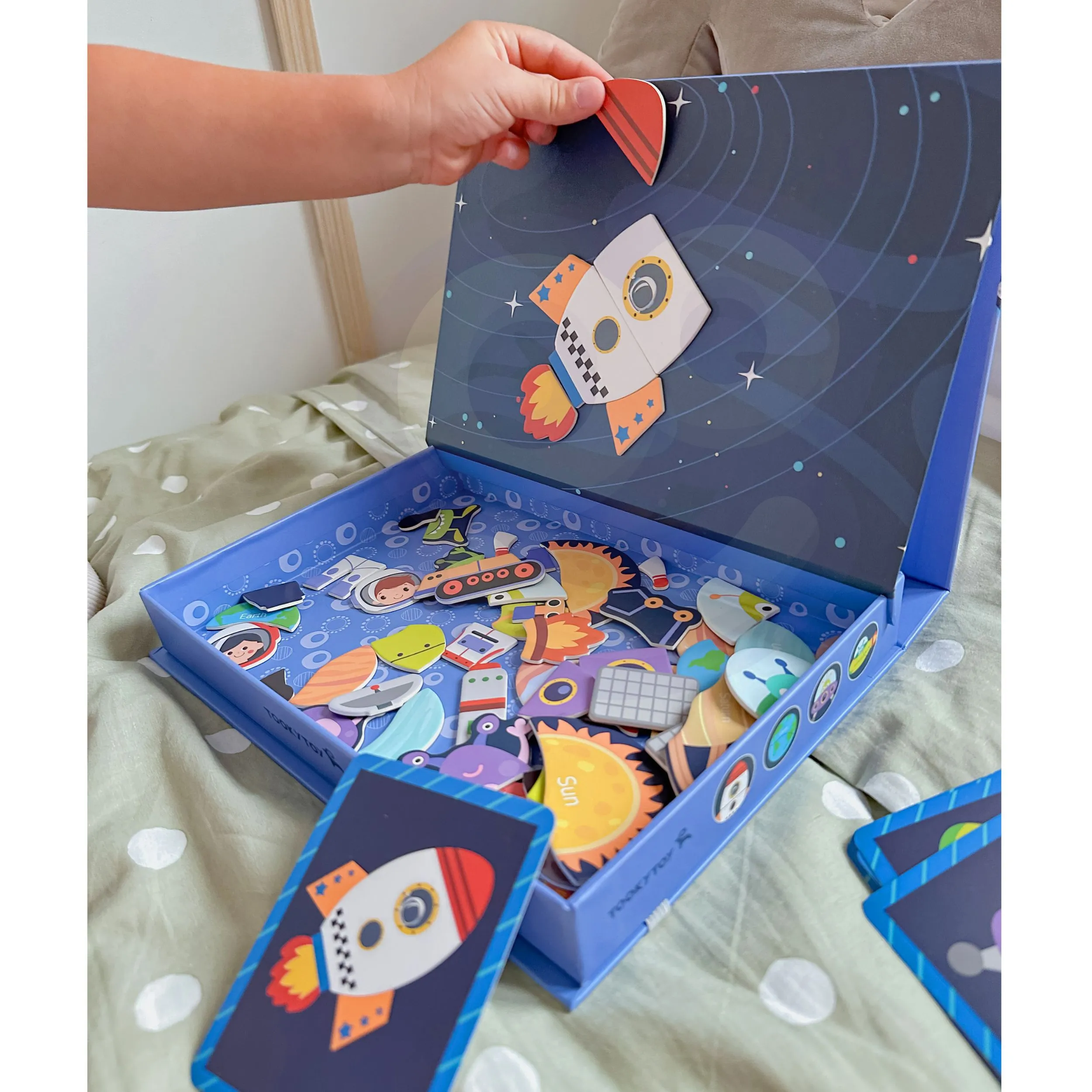 tooky toy magnetna slagalica kozmos - slika 3