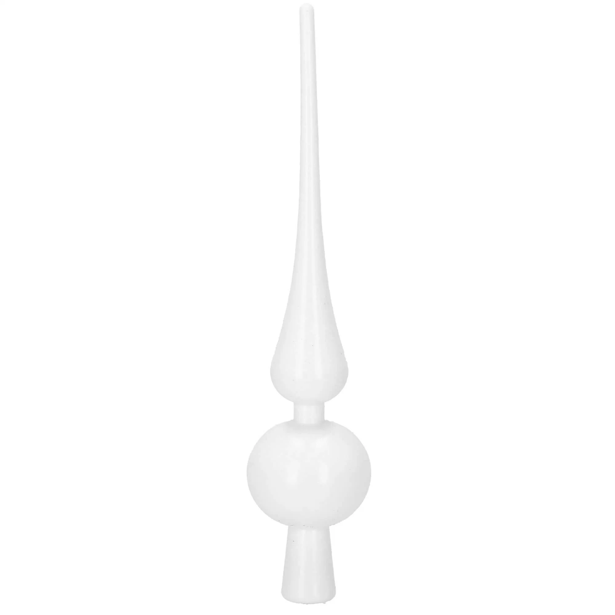 set božićnih kuglica 3–6 cm – 101 komad, bijele - slika 10